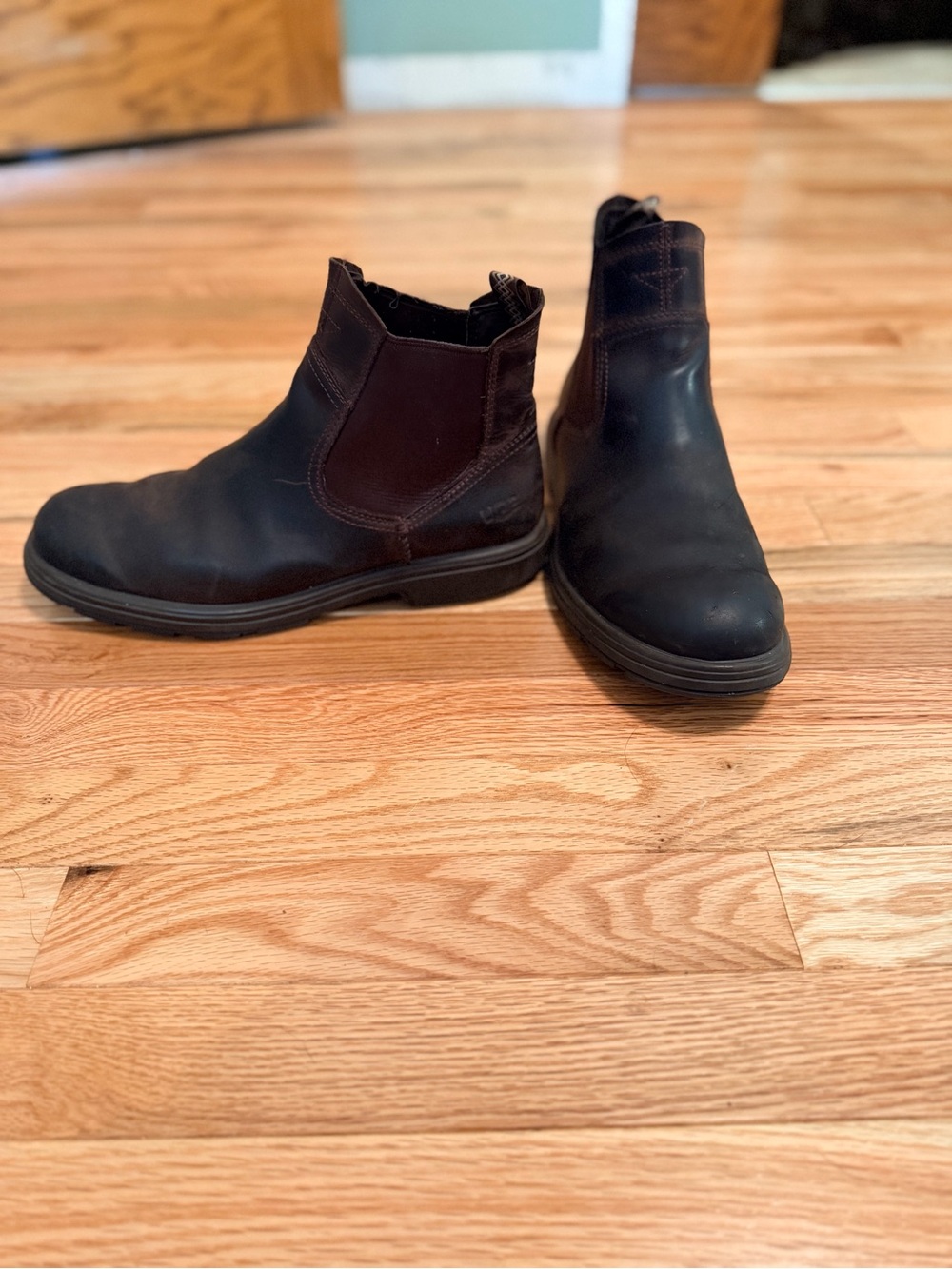 Men's Chelsea Ankle Boots - Dark Brown
